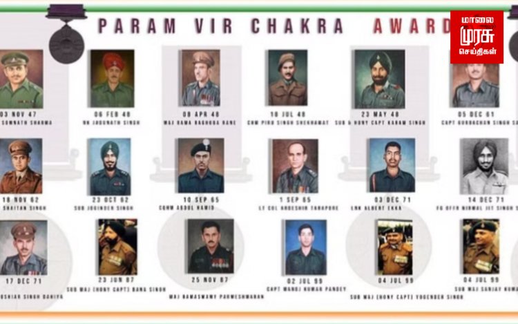 நேதாஜி பிறந்தநாளில் கௌரவிக்கப்பட்ட 21 வீரர்கள்.....தொடர்ச்சி!!!